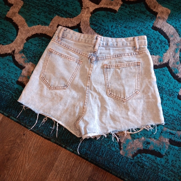 Blue B COLLECTION women's shorts with shiny sequins in front size S - Picture 4 of 5